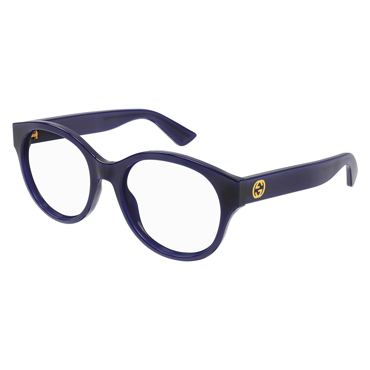 GG1580O Violet injection Optical Frames - Shiny Opal Violet Blue