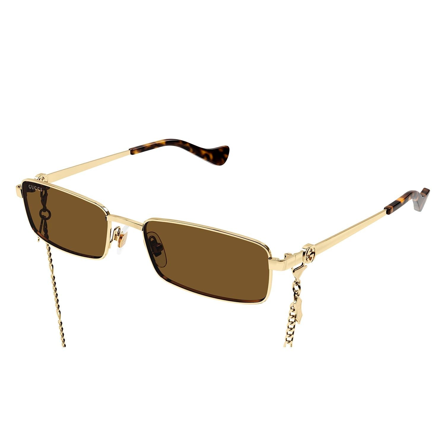 GG1600S Gold metal Sunglasses - Shiny Endura Gold