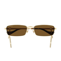 GG1600S Gold metal Sunglasses - Shiny Endura Gold
