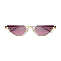 GG1603S Gold metal Sunglasses - Shiny Endura Gold