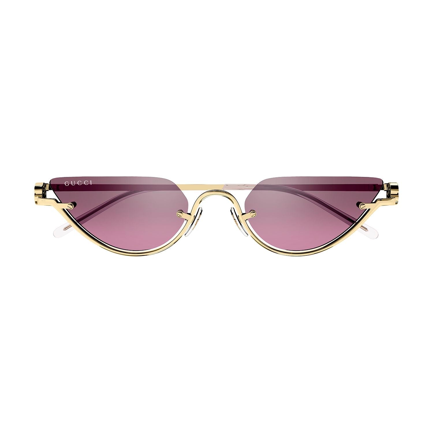 GG1603S Gold metal Sunglasses - Shiny Endura Gold