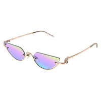 GG1603S Gold metal Sunglasses - Shiny Rose Gold