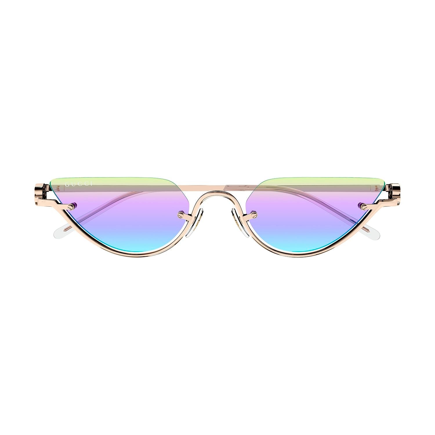 GG1603S Gold metal Sunglasses - Shiny Rose Gold