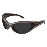 BB0317S Grey bio injection Sunglasses - Shiny Solid Metallic Warm Grey