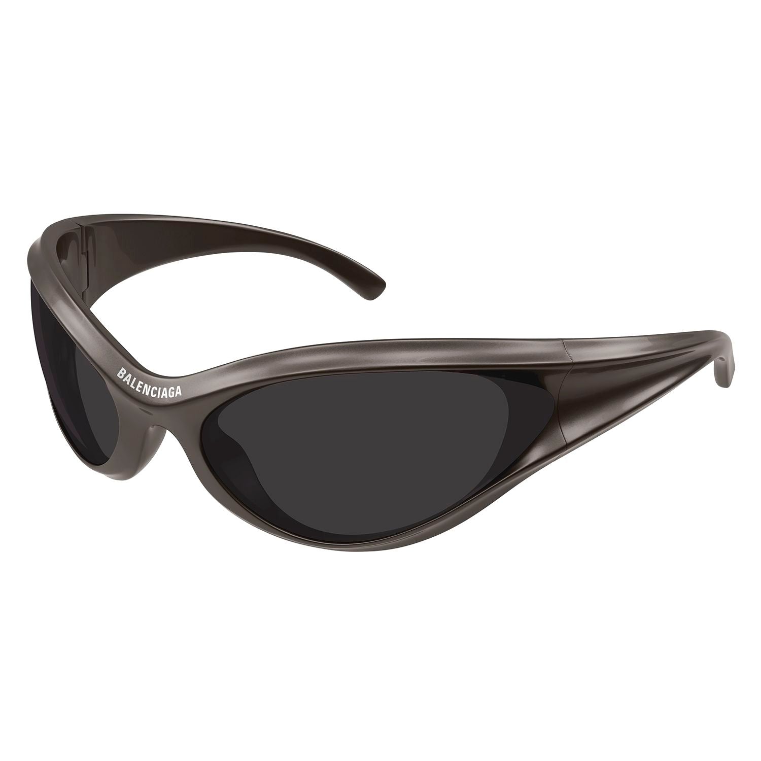 BB0317S Grey bio injection Sunglasses - Shiny Solid Metallic Warm Grey