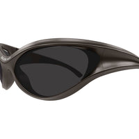 BB0317S Grey bio injection Sunglasses - Shiny Solid Metallic Warm Grey