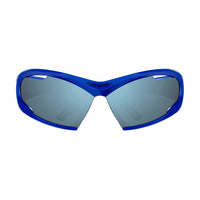 BB0318S Blue bio injection Sunglasses - Shiny Solid Blue