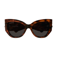 BB0322S Havana recycled acetate Sunglasses - Shiny Stretched havana
