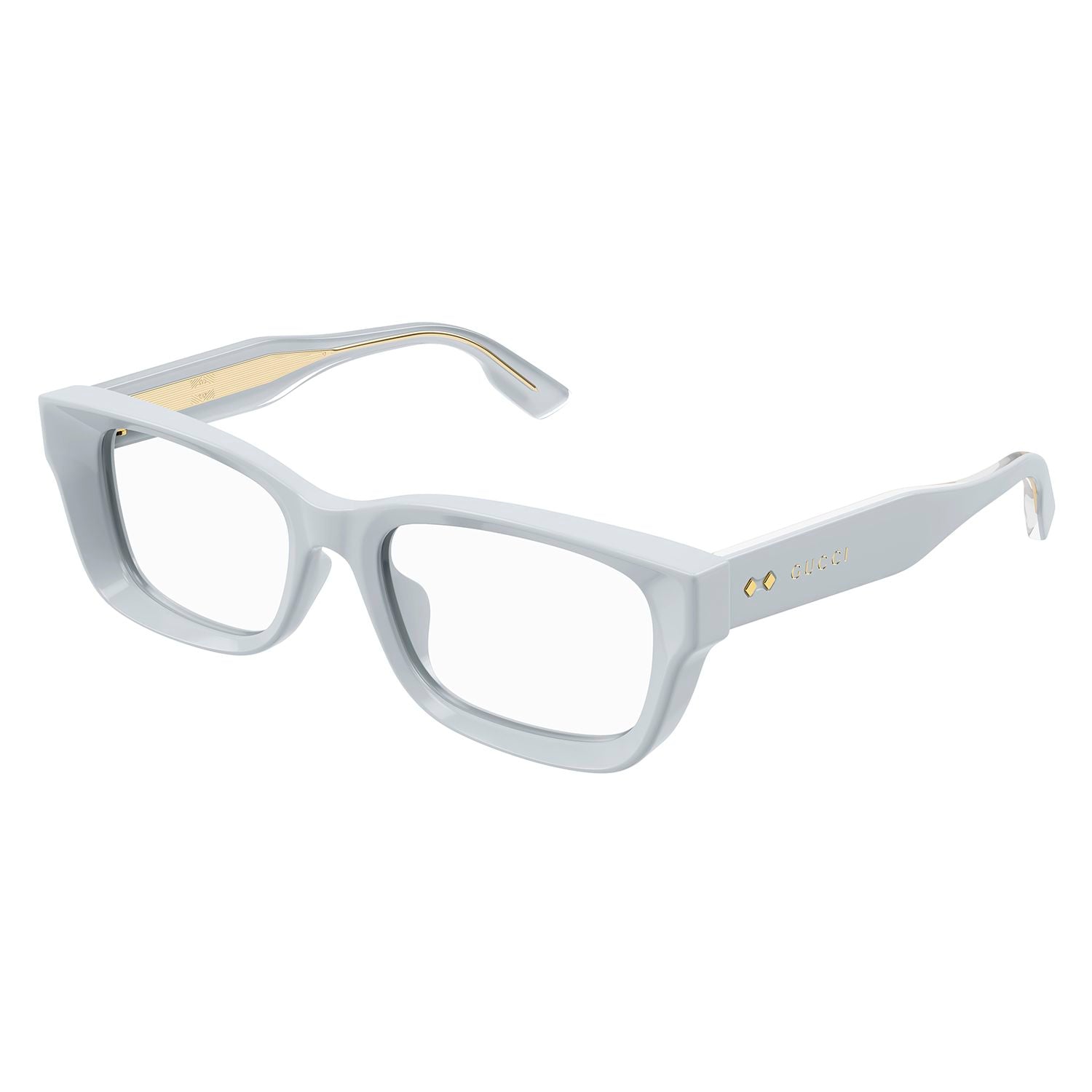 GG1533OA Grey recycled acetate Optical Frames - Shiny Pastel Light Grey