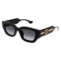 GG1558SK Black injection Sunglasses - Shiny Black