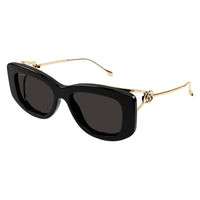 GG1566SA Black injection Sunglasses - Shiny Black