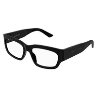 BB0334O Black recycled acetate Optical Frames - Shiny Solid Black
