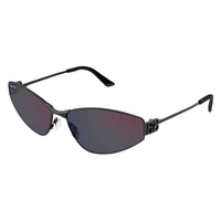BB0335S Ruthenium metal Sunglasses - Shiny Dark Ruthenium
