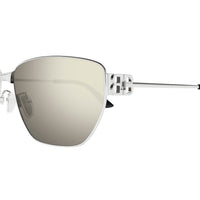 BB0337SK Silver metal Sunglasses - Shiny Silver