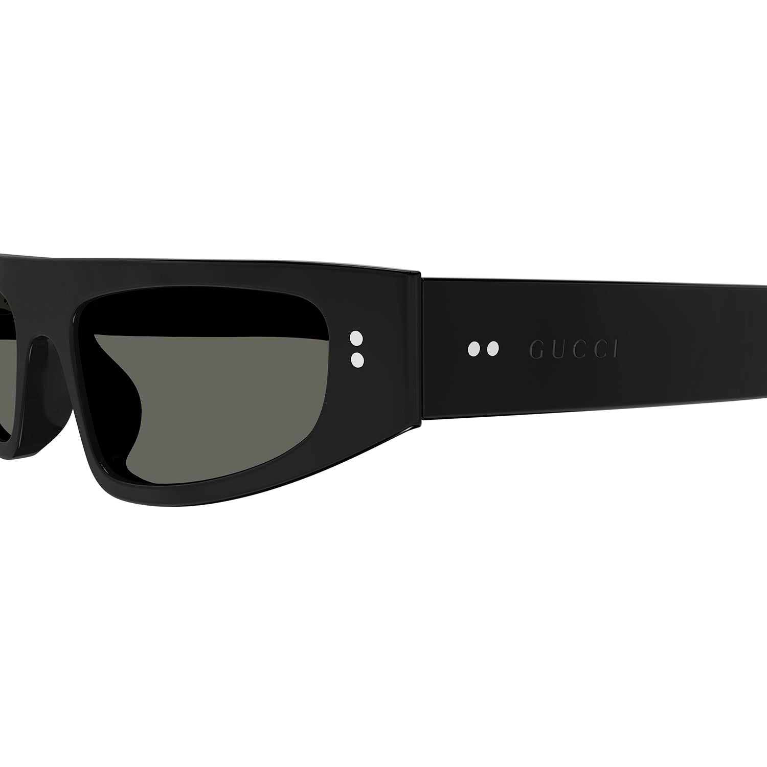 GG1634S Black recycled acetate Sunglasses - Shiny Black