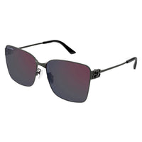 BB0338SK Ruthenium metal Sunglasses - Shiny Dark Ruthenium