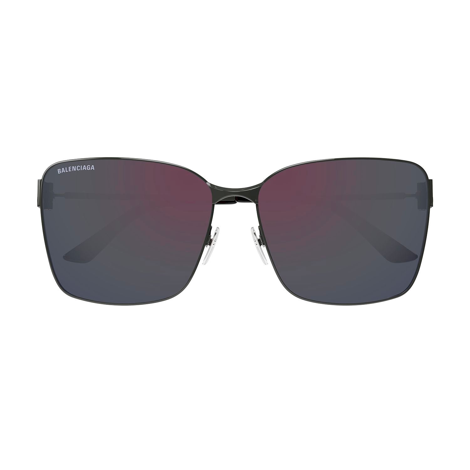 BB0338SK Ruthenium metal Sunglasses - Shiny Dark Ruthenium