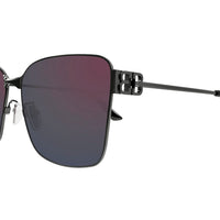BB0338SK Ruthenium metal Sunglasses - Shiny Dark Ruthenium