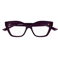 BB0342O Violet recycled acetate Optical Frames - Shiny Solid Dark Purple