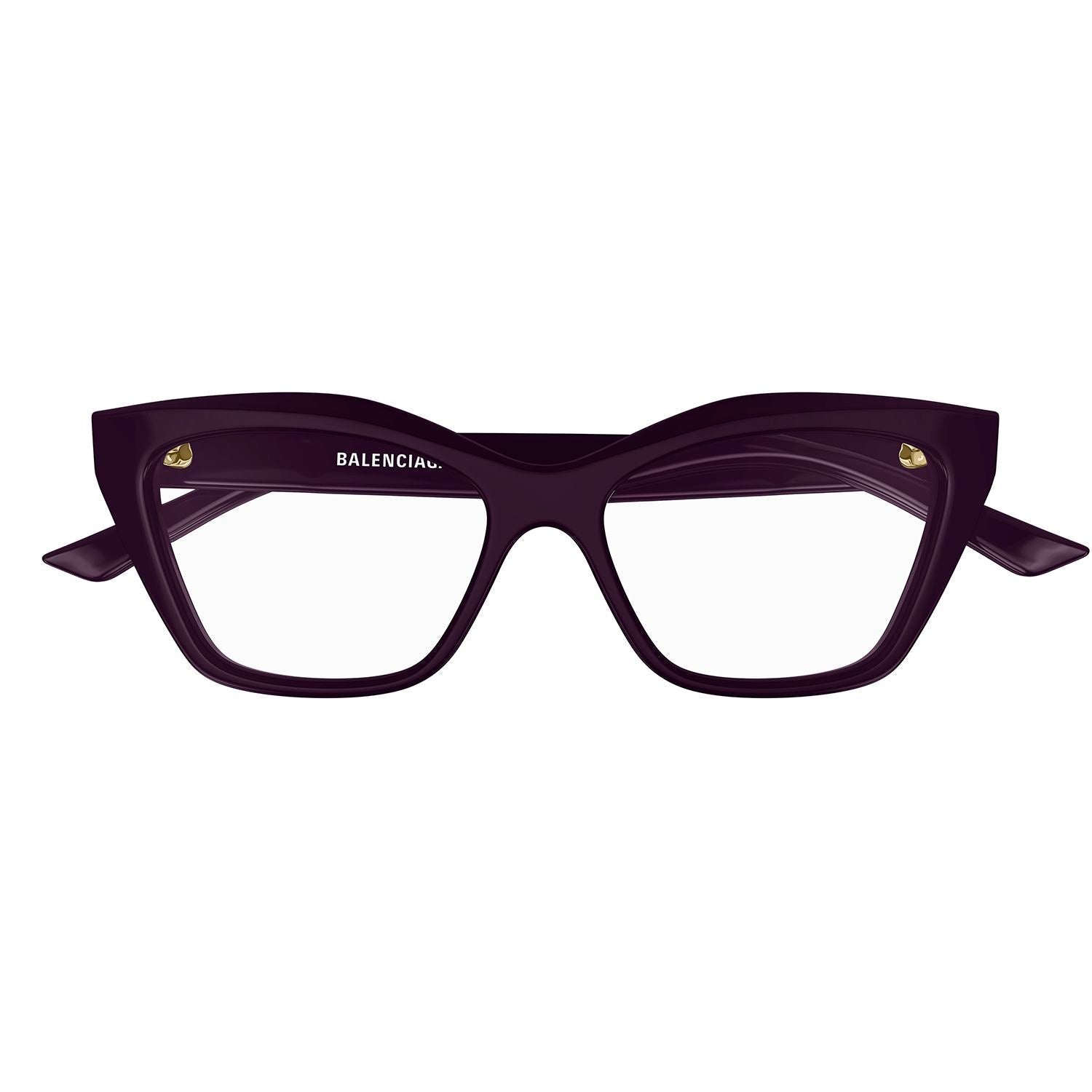 BB0342O Violet recycled acetate Optical Frames - Shiny Solid Dark Purple