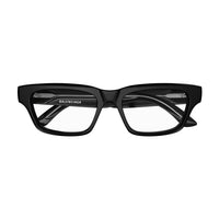 BB0344O Black recycled acetate Optical Frames - Shiny Solid Black