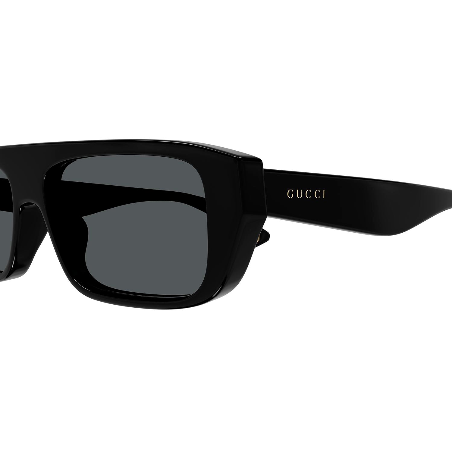 GG1617S Black recycled acetate Sunglasses - Shiny Black
