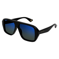 GG1615S Black recycled acetate Sunglasses - Shiny Black