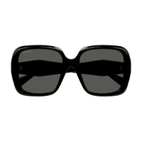 GG1629SA Black recycled acetate Sunglasses - Shiny Black