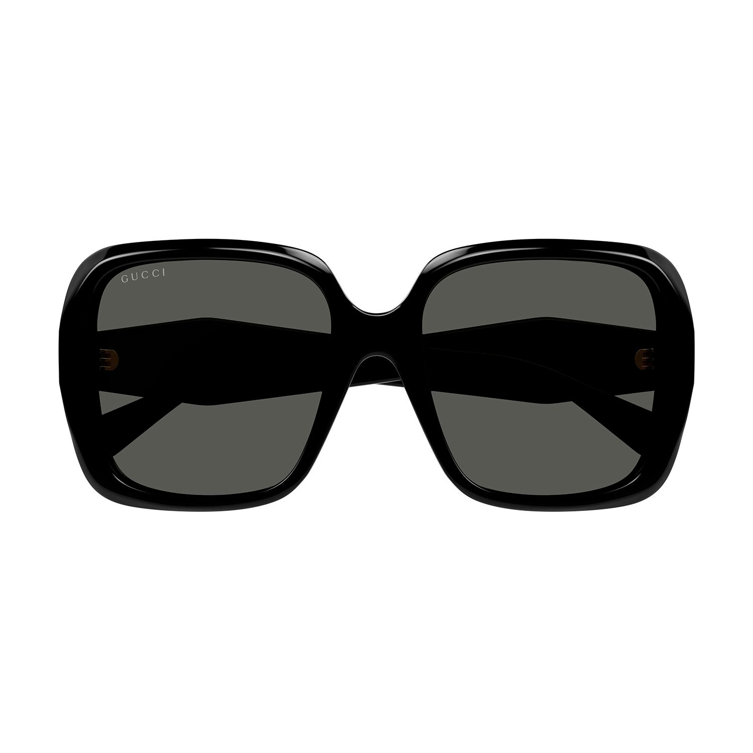 GG1629SA Black recycled acetate Sunglasses - Shiny Black