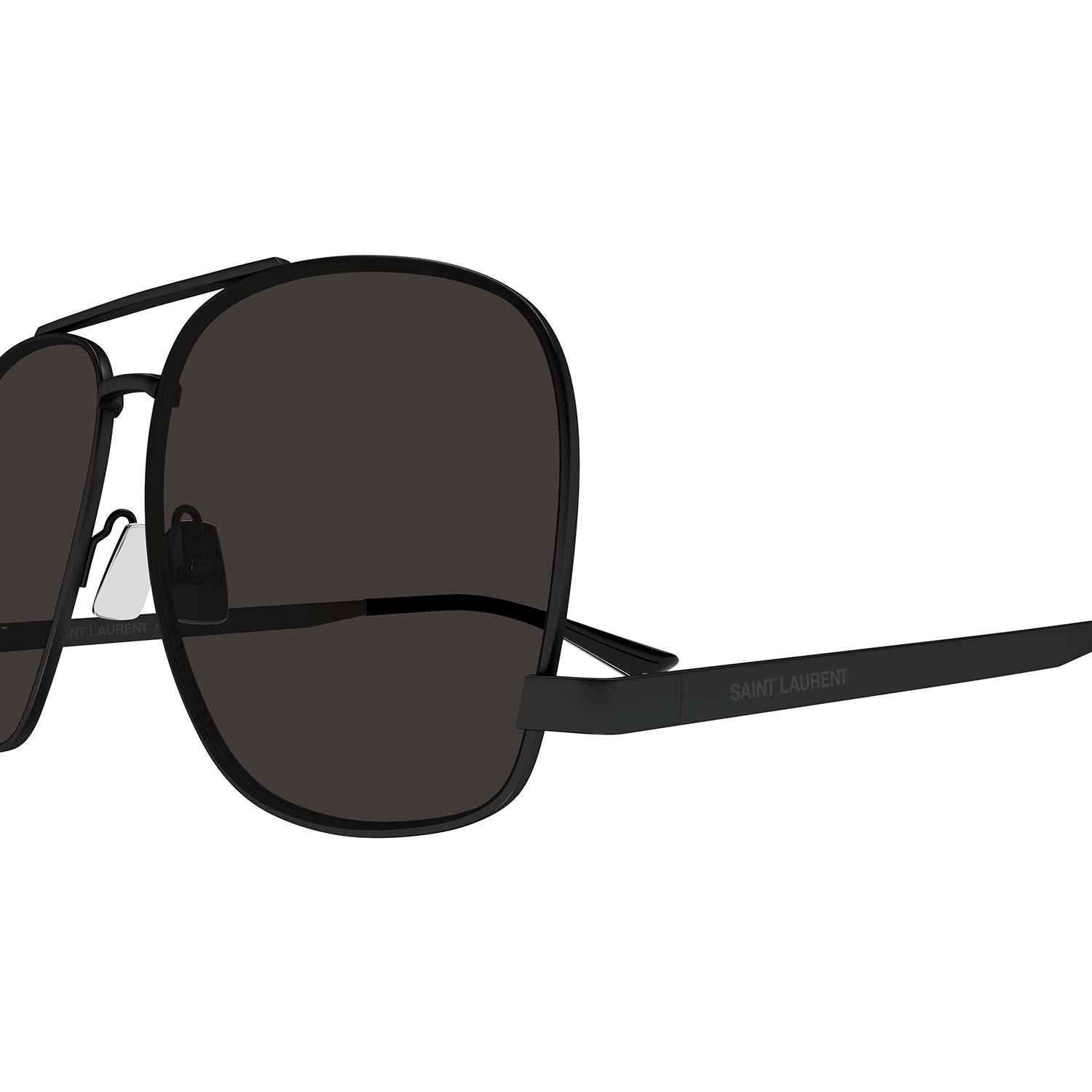 SL 653 Leon Black metal Sunglasses - Semimatte Black