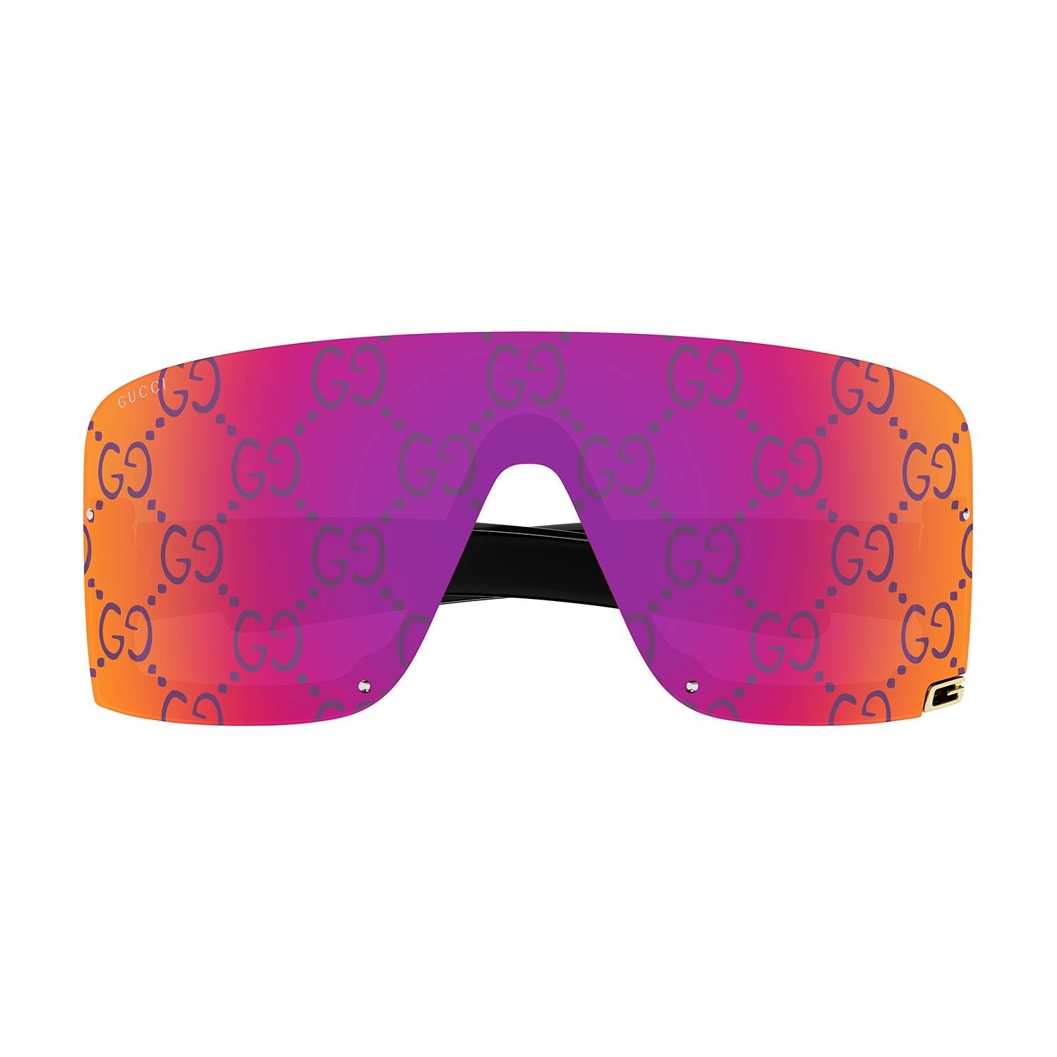 GG1637S Black injection Sunglasses - Shiny Black