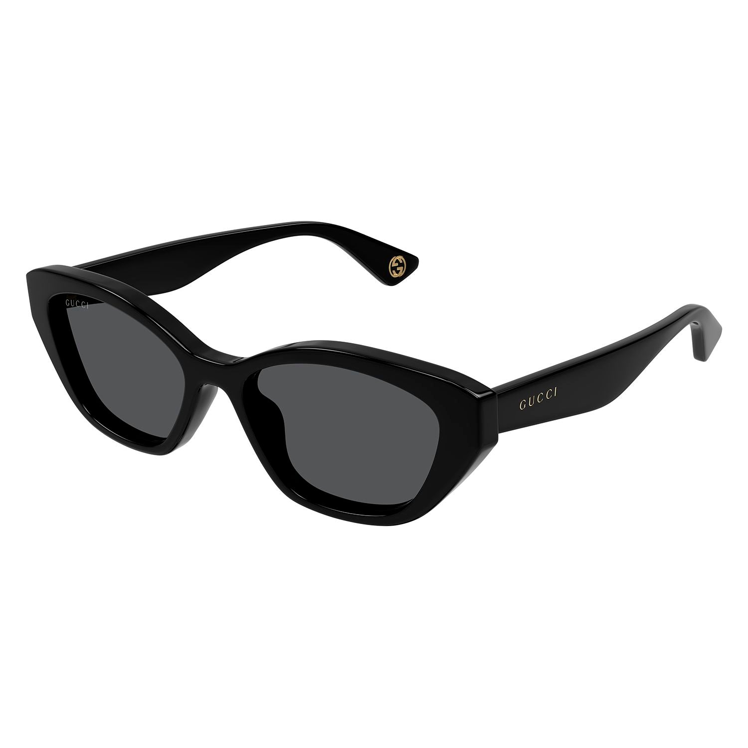 GG1638S Black recycled acetate Sunglasses - Shiny Black