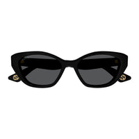 GG1638S Black recycled acetate Sunglasses - Shiny Black