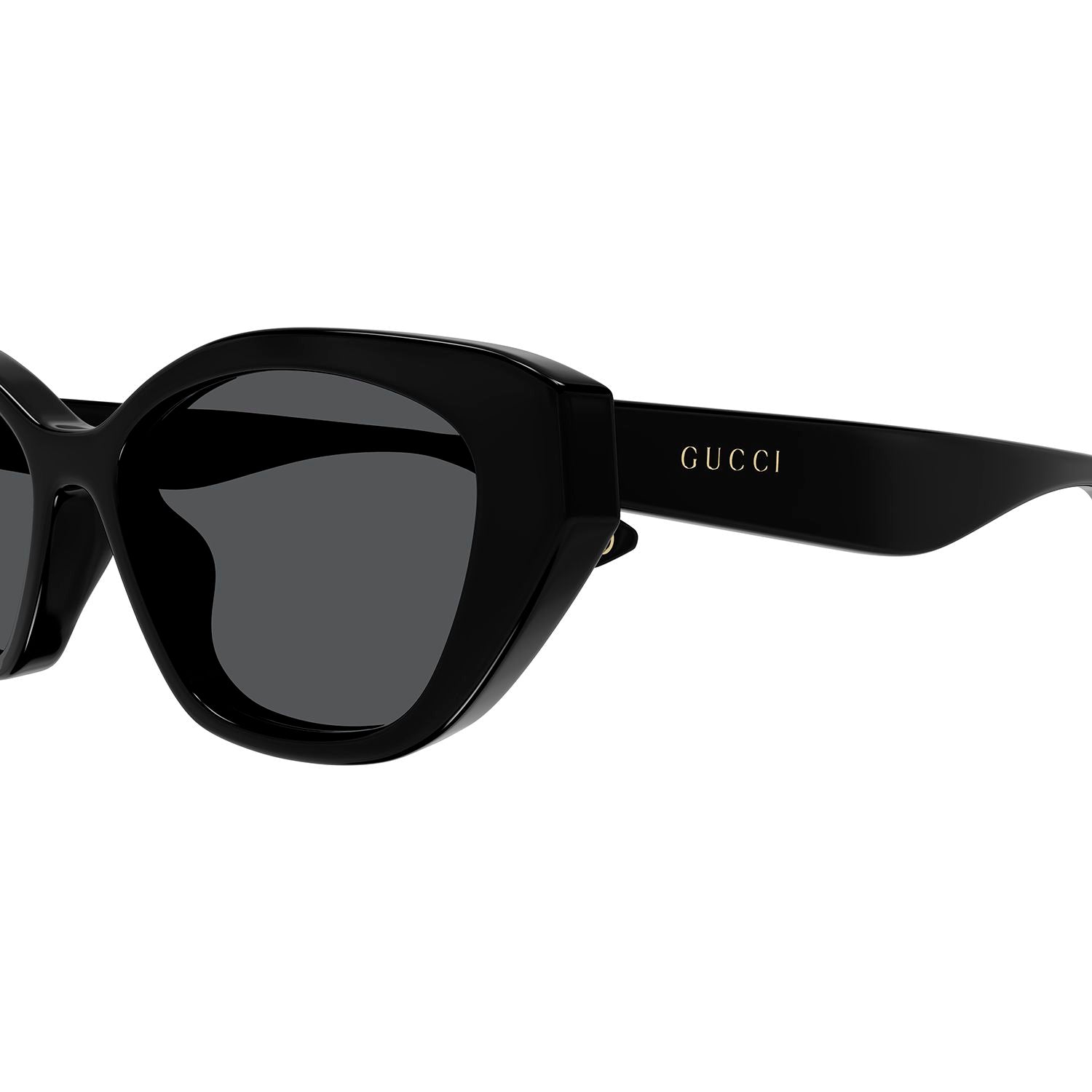 GG1638S Black recycled acetate Sunglasses - Shiny Black