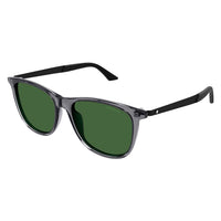 MB0330S Grey recycled acetate Sunglasses - Shiny Transparent Grey