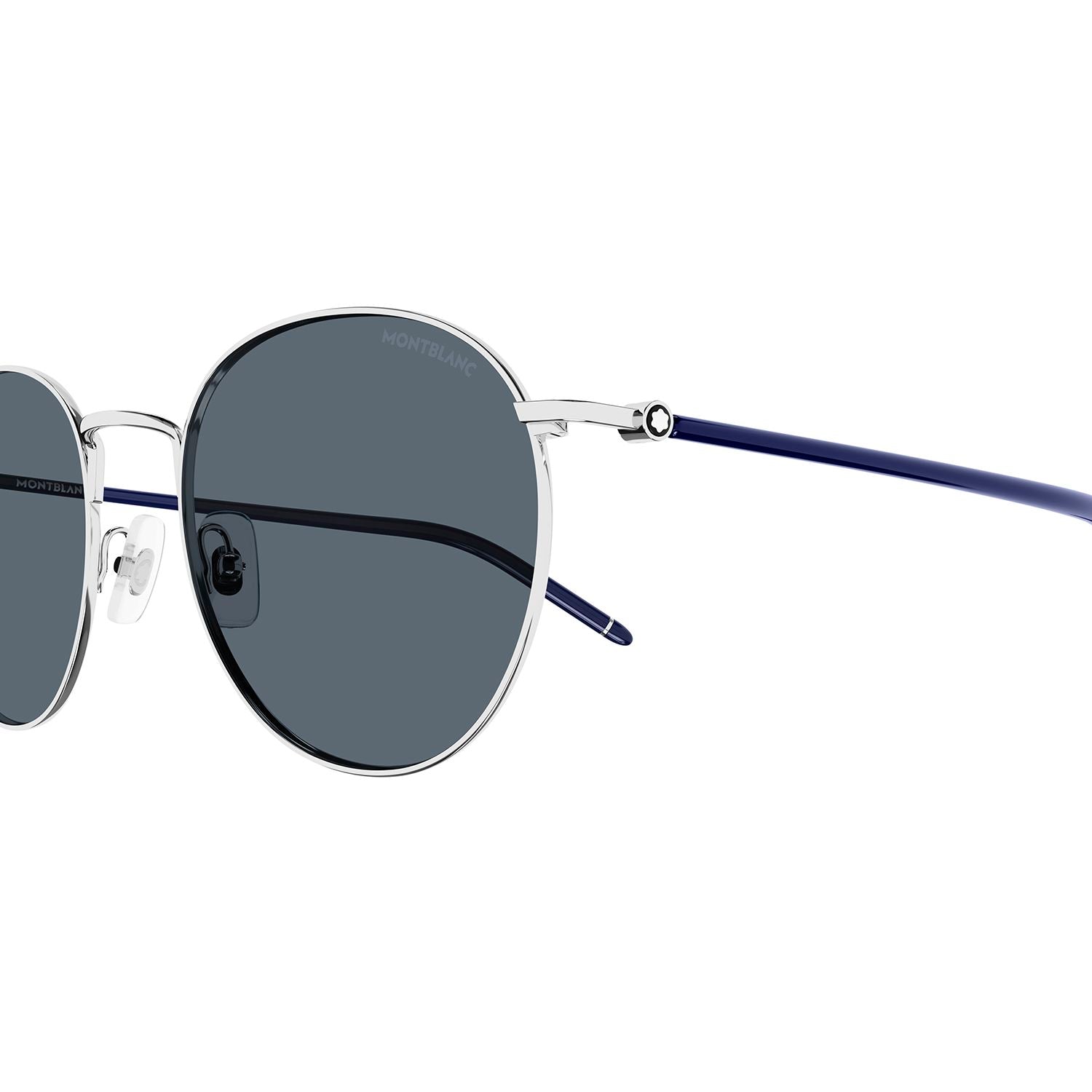 MB0343SA Silver metal Sunglasses - Shiny Silver