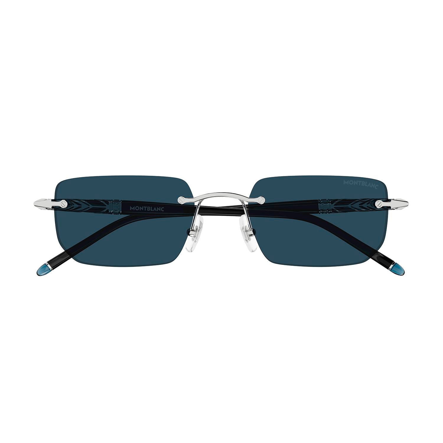 MB0348S Silver metal Sunglasses - Shiny Silver