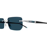 MB0348S Silver metal Sunglasses - Shiny Silver