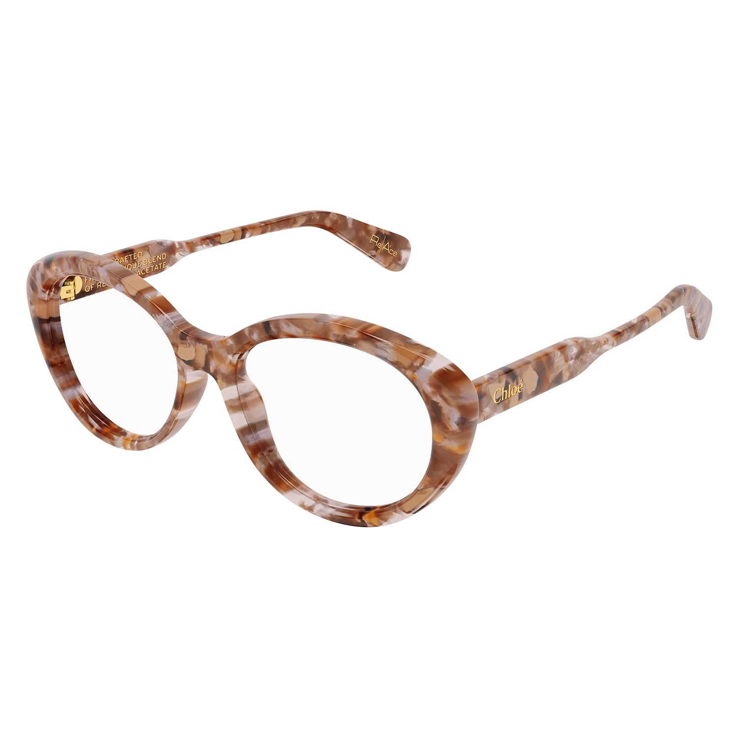 CH0223O Pink recycled acetate Optical Frames - Vaporous Pink