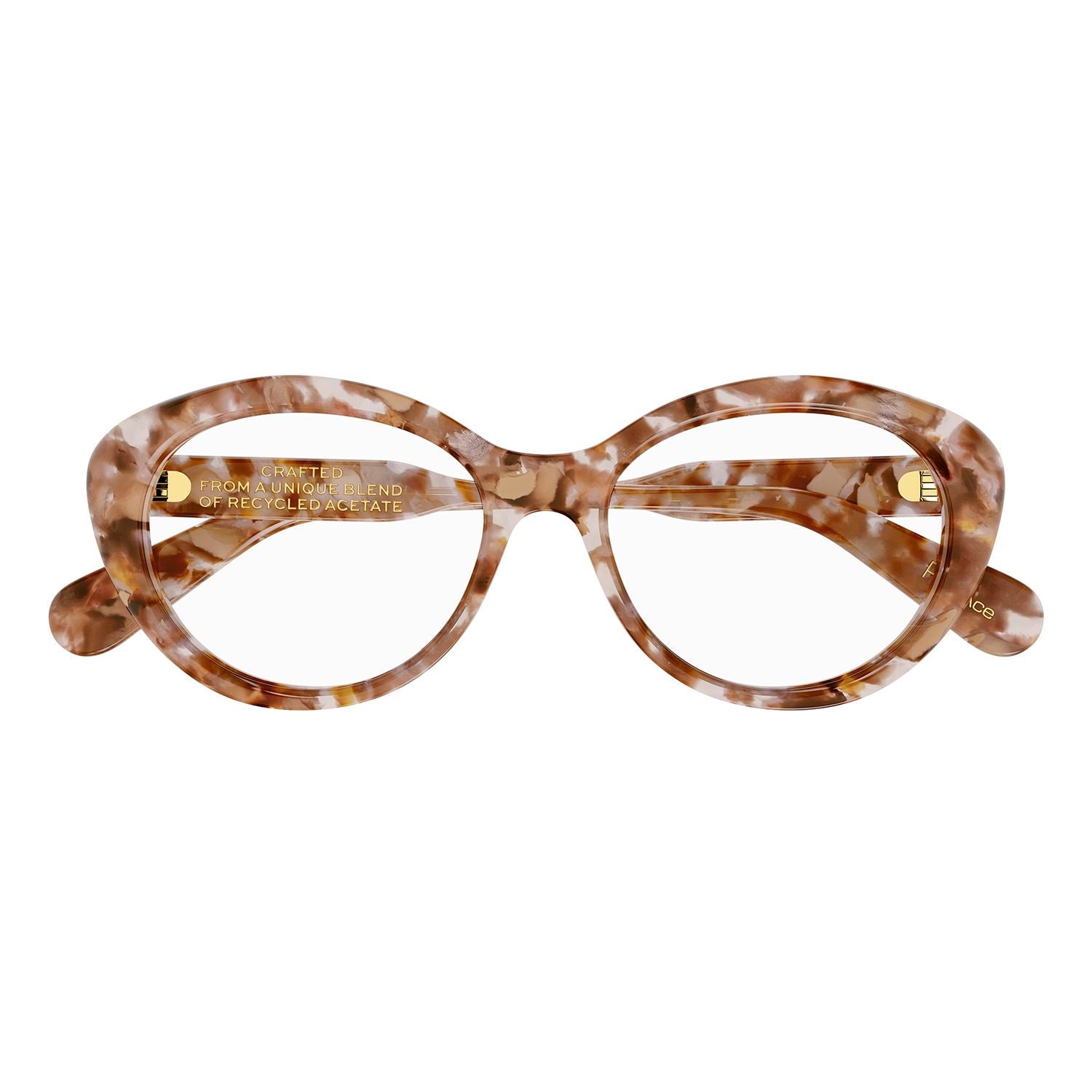 CH0223O Pink recycled acetate Optical Frames - Vaporous Pink