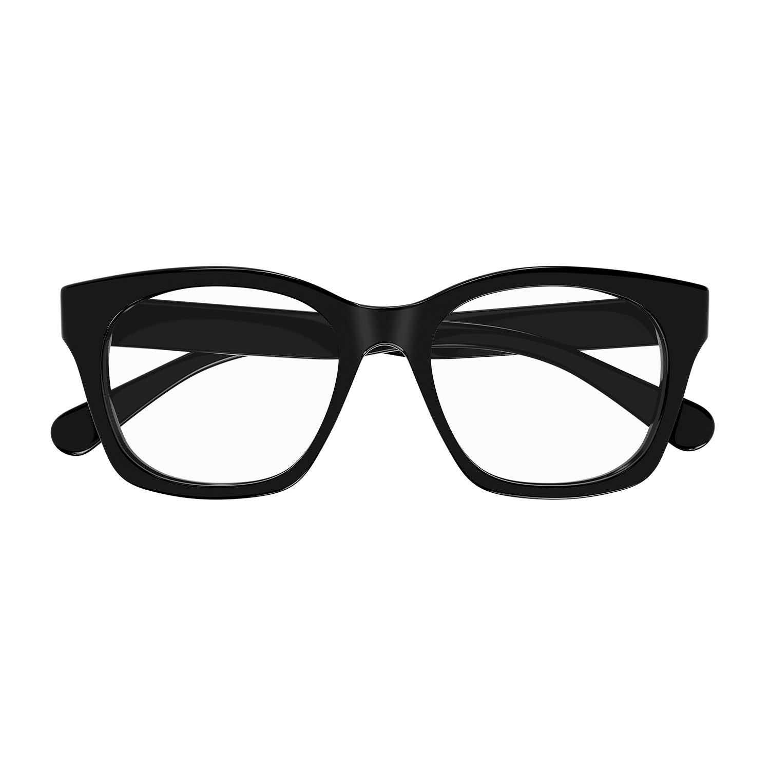CH0244O Black recycled acetate Optical Frames - Shiny Black