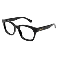CH0244O Black recycled acetate Optical Frames - Shiny Black