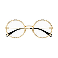 CH0232O Gold metal Optical Frames - Shiny Classic Gold
