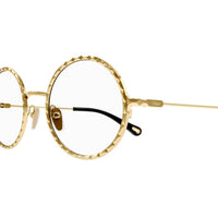 CH0232O Gold metal Optical Frames - Shiny Classic Gold