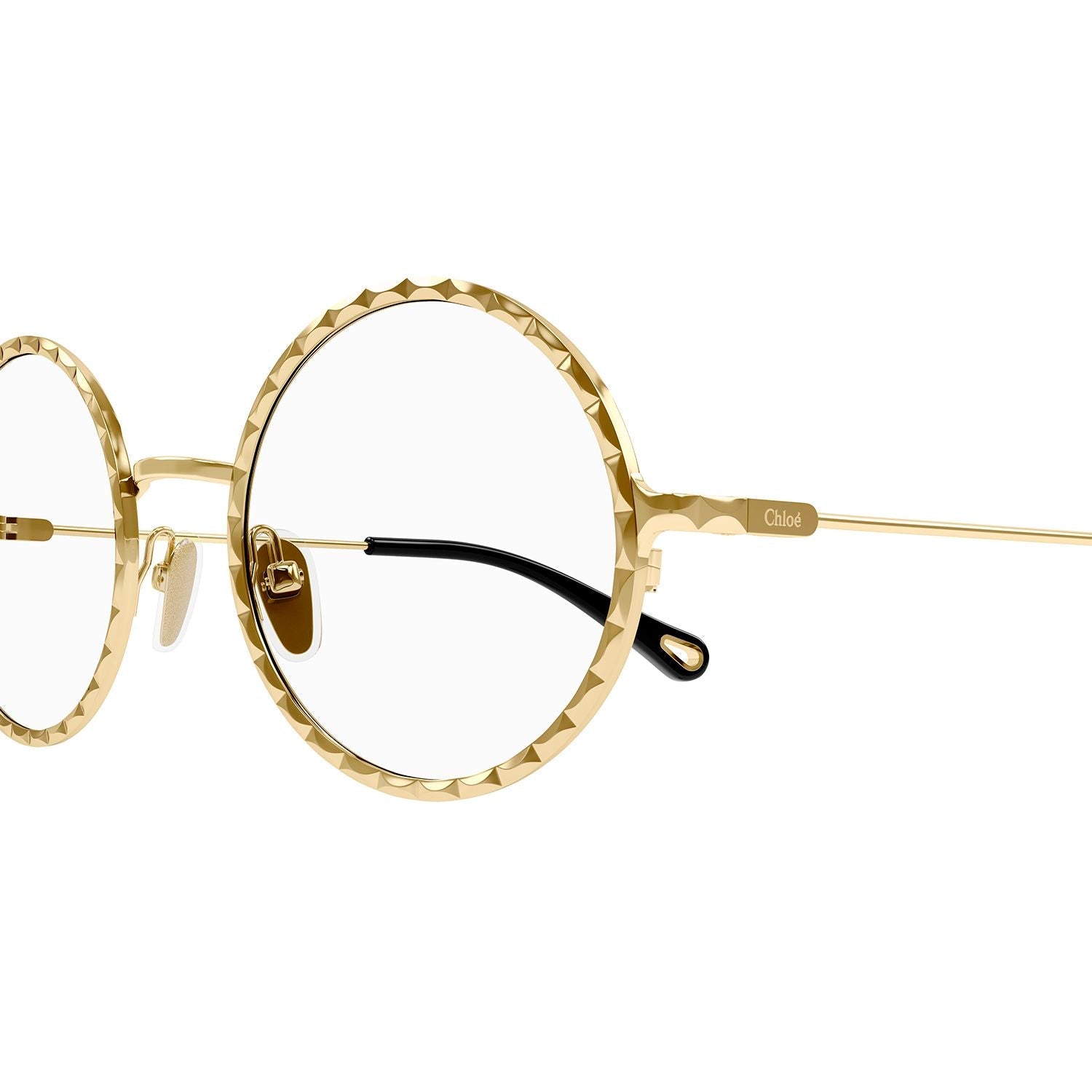 CH0232O Gold metal Optical Frames - Shiny Classic Gold