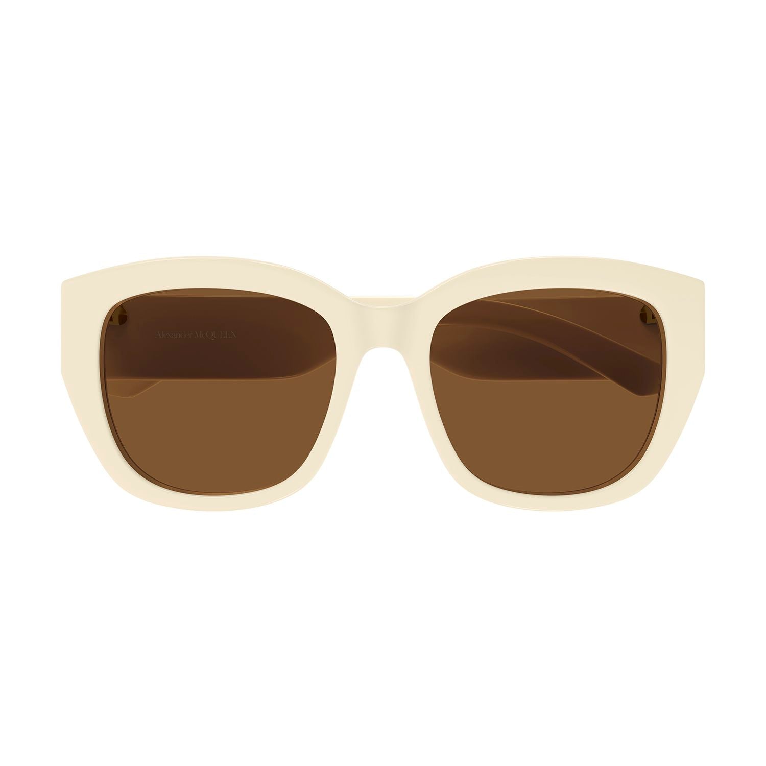 AM0451SA Ivory recycled acetate Sunglasses - Shiny Solid Ivory