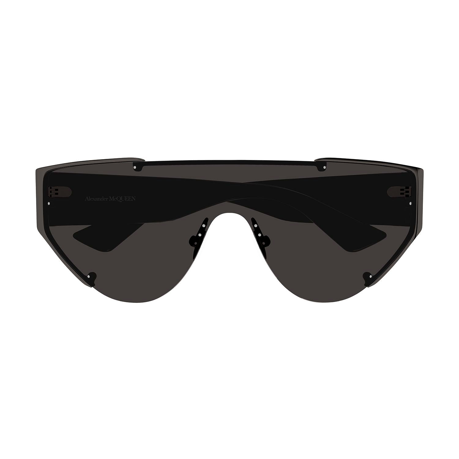 AM0447S Ruthenium metal Sunglasses - Shiny Dark Ruthenium