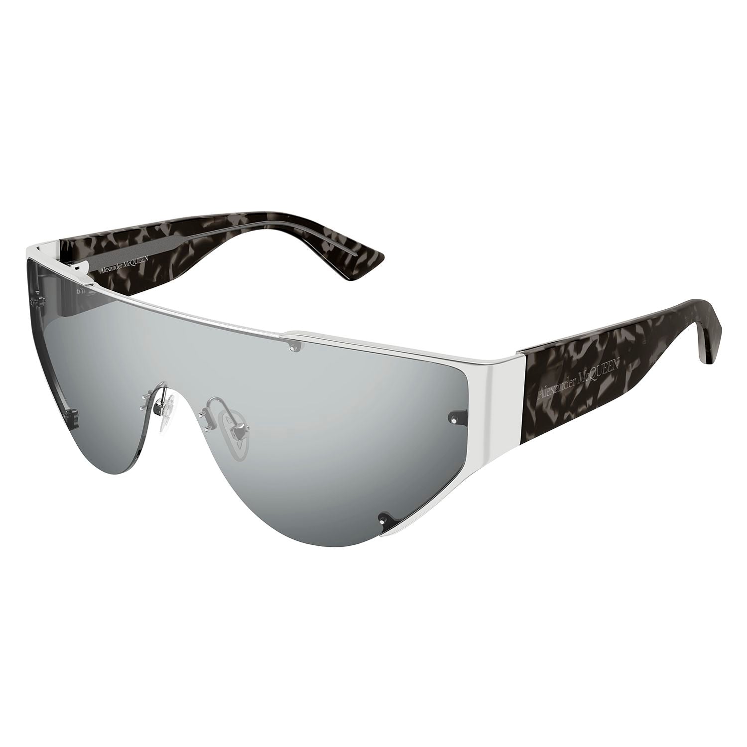 AM0447S Silver metal Sunglasses - Shiny Silver