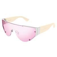 AM0447S Silver metal Sunglasses - Shiny Silver