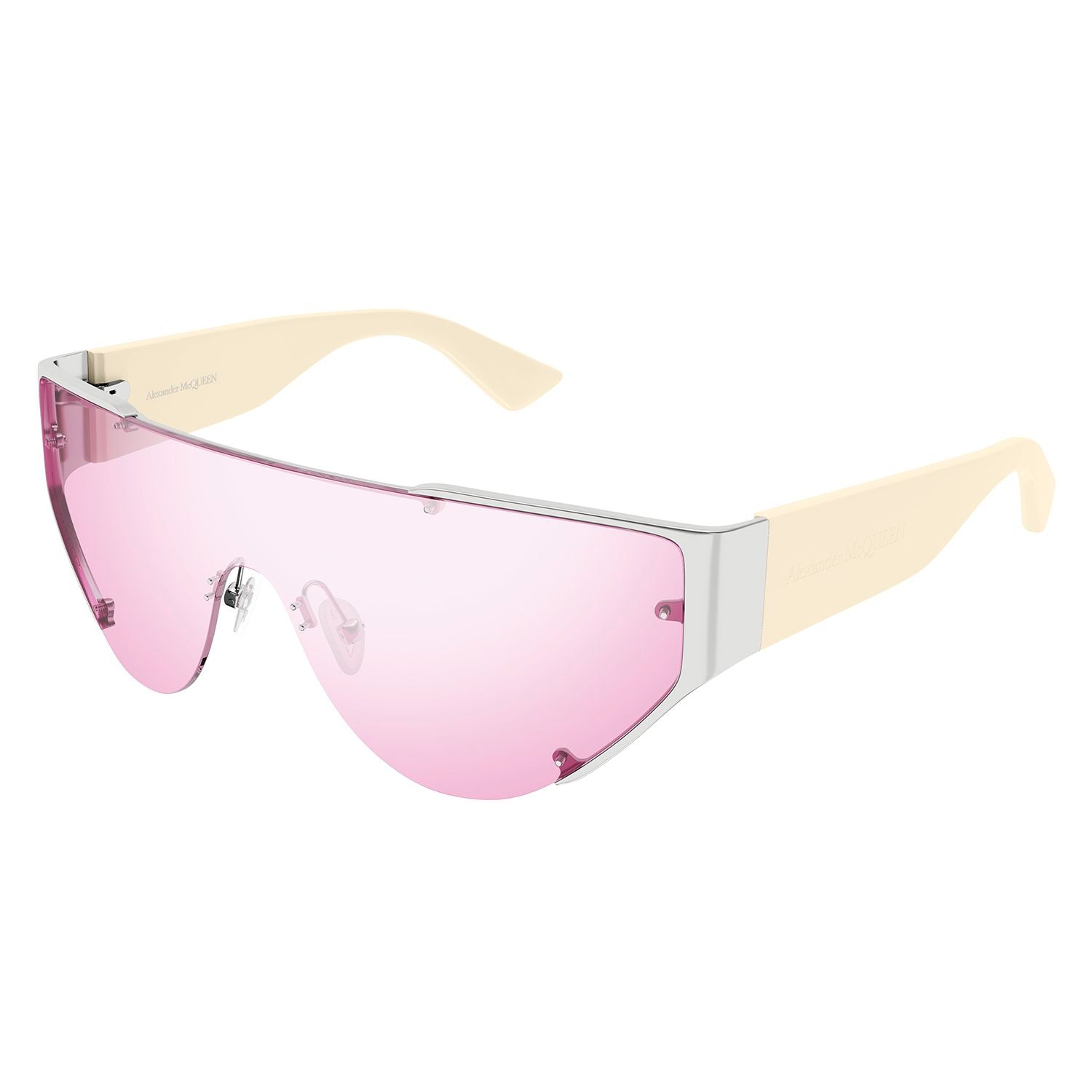 AM0447S Silver metal Sunglasses - Shiny Silver